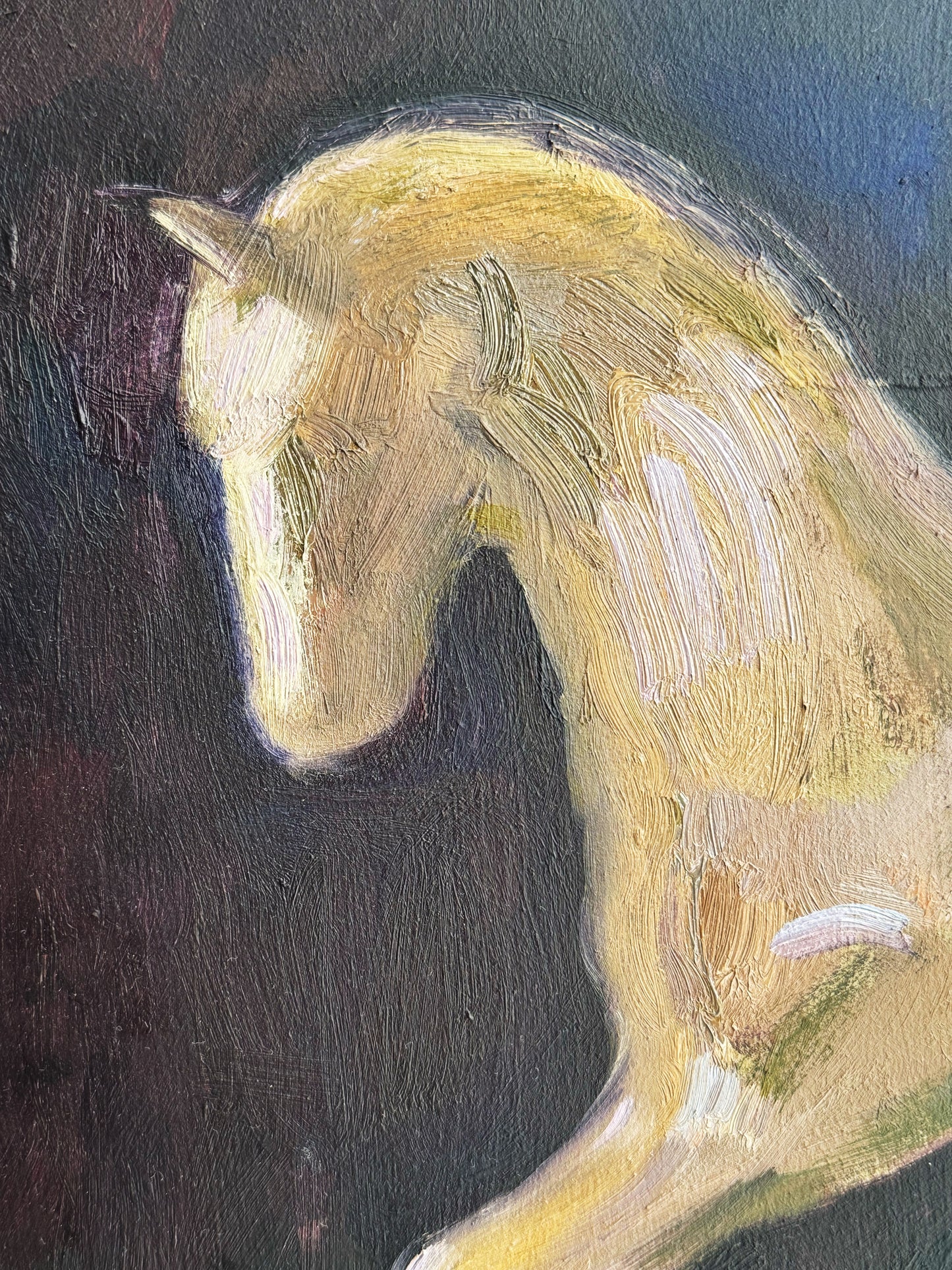 The White Rocking Horse I