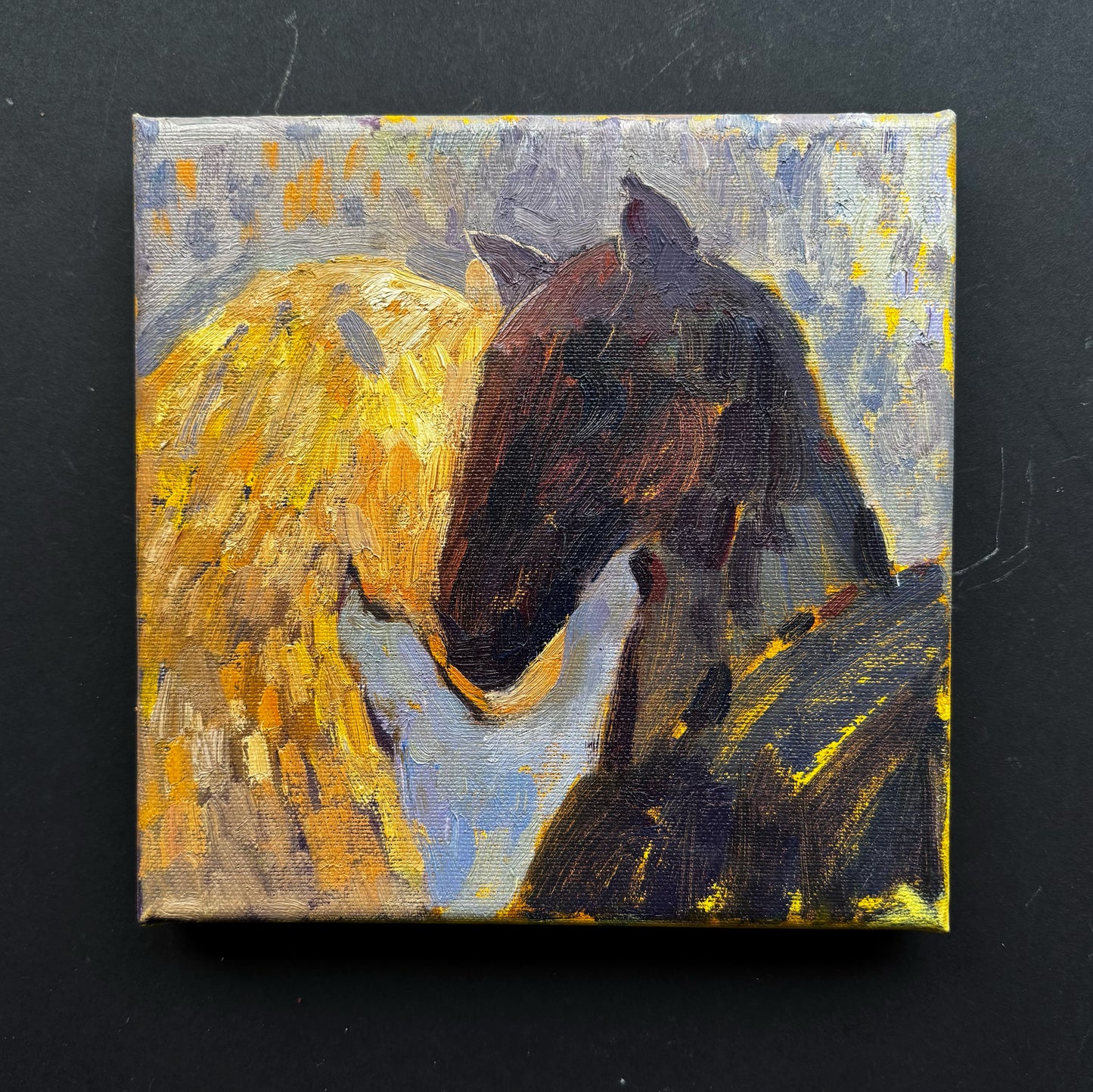 Horses Kiss III