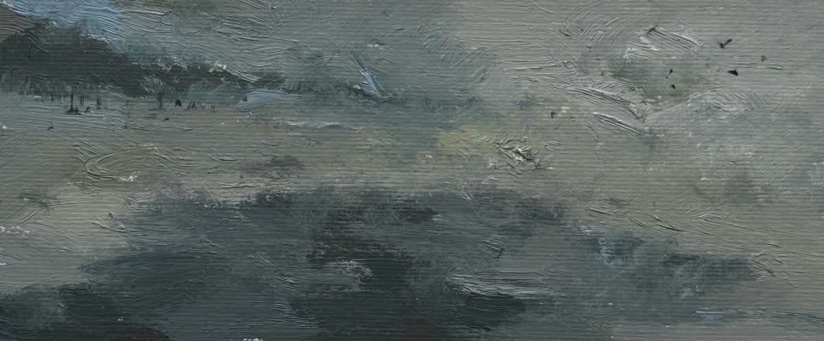 Landscapes: sea in grey