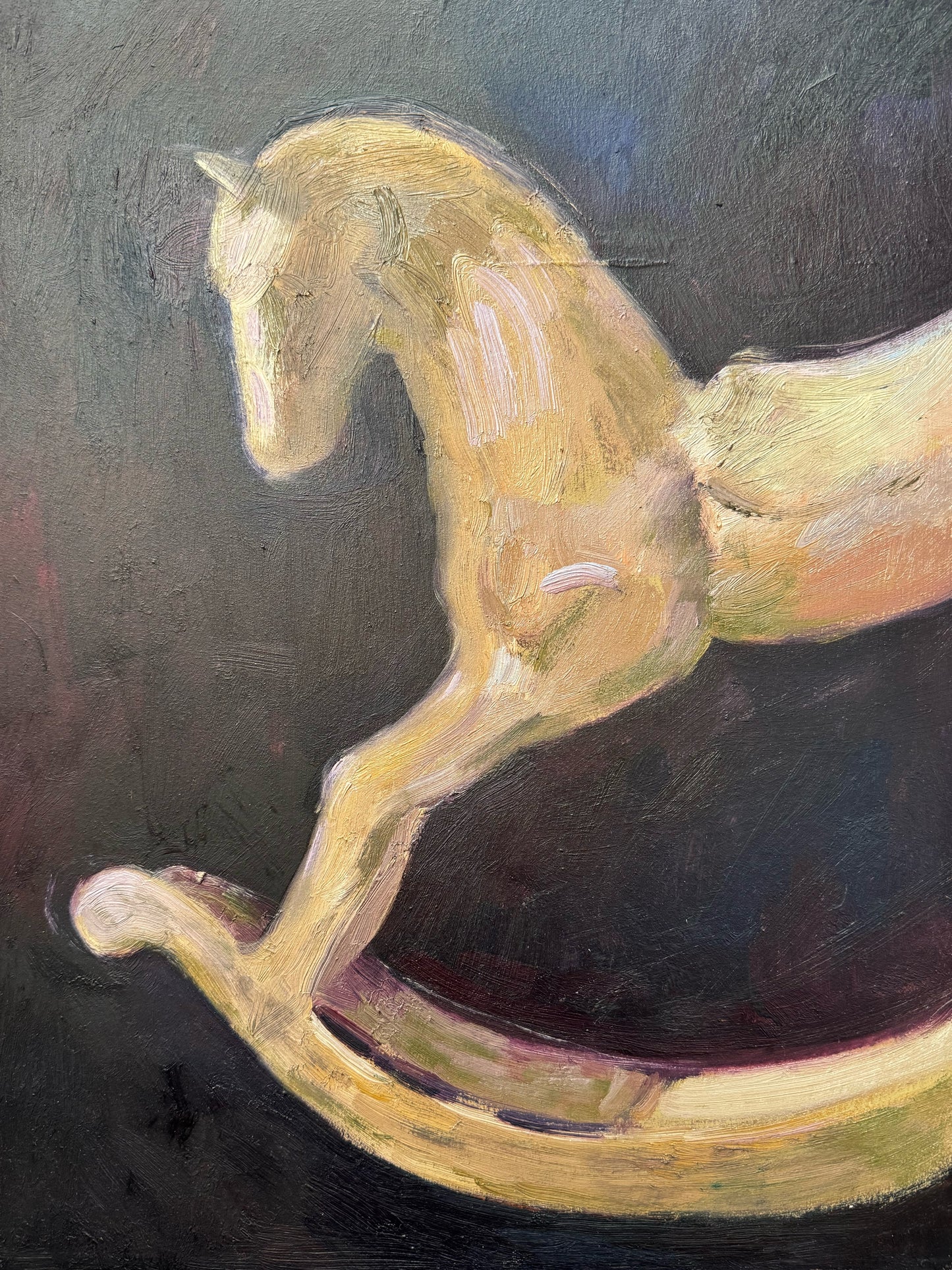 The White Rocking Horse I