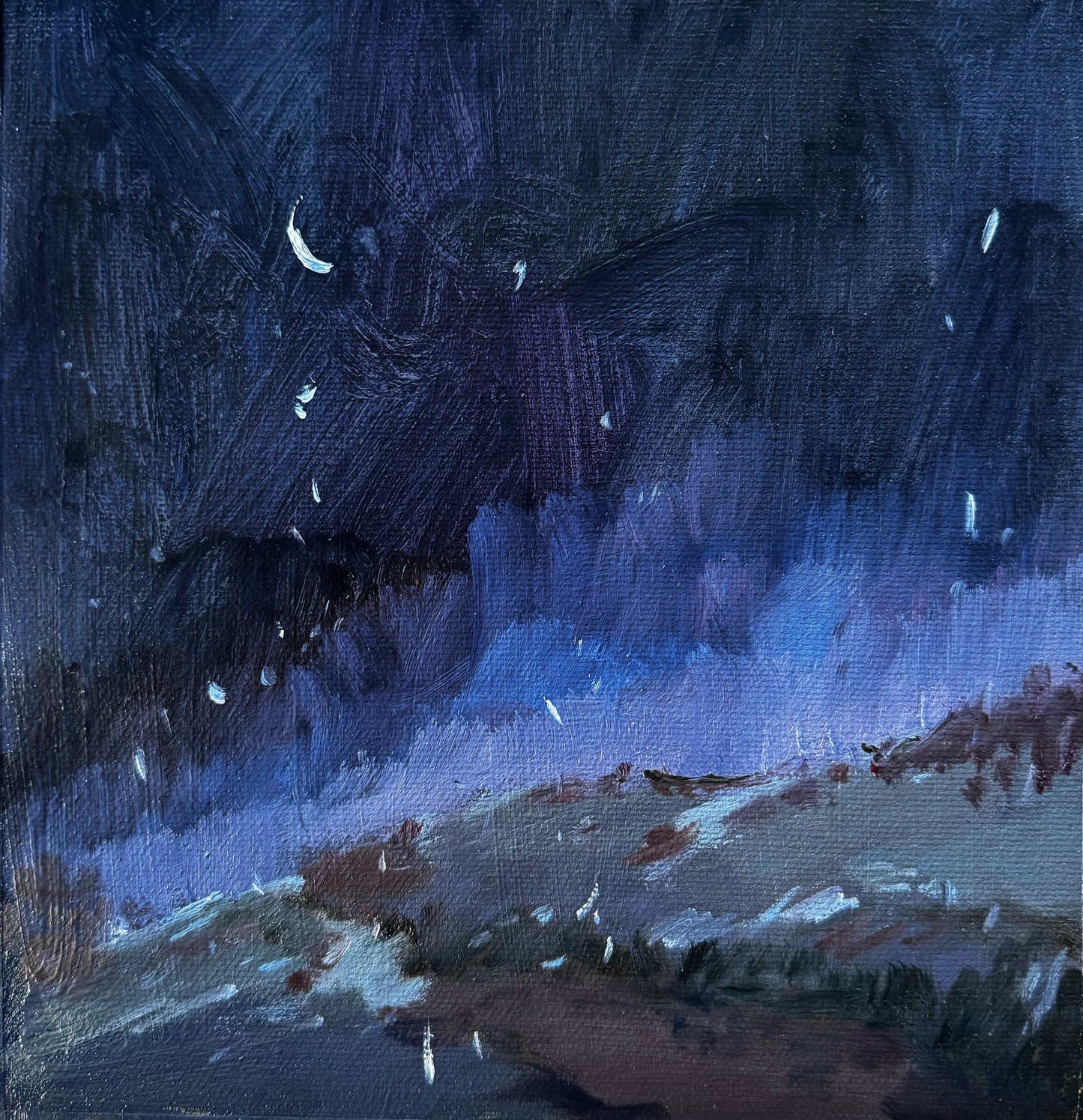 Night & Snow II