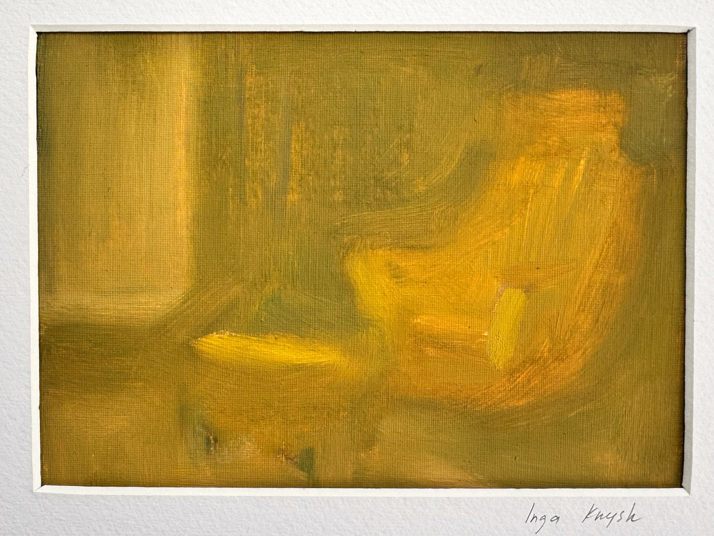 Studies: Yellow Chair