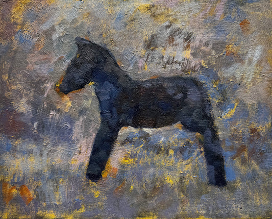Horses: deep blue solo