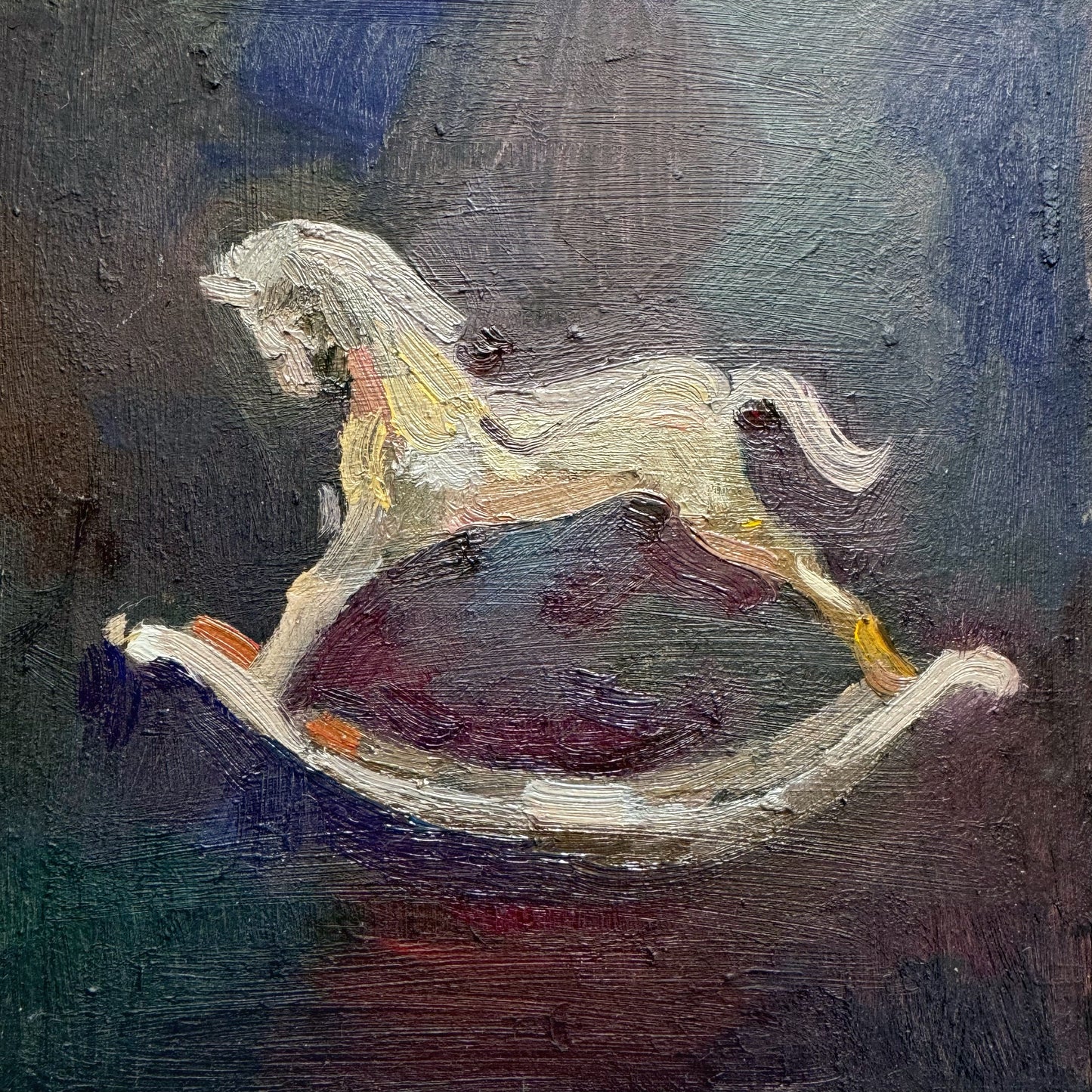 Horses: The White Rocking Horse