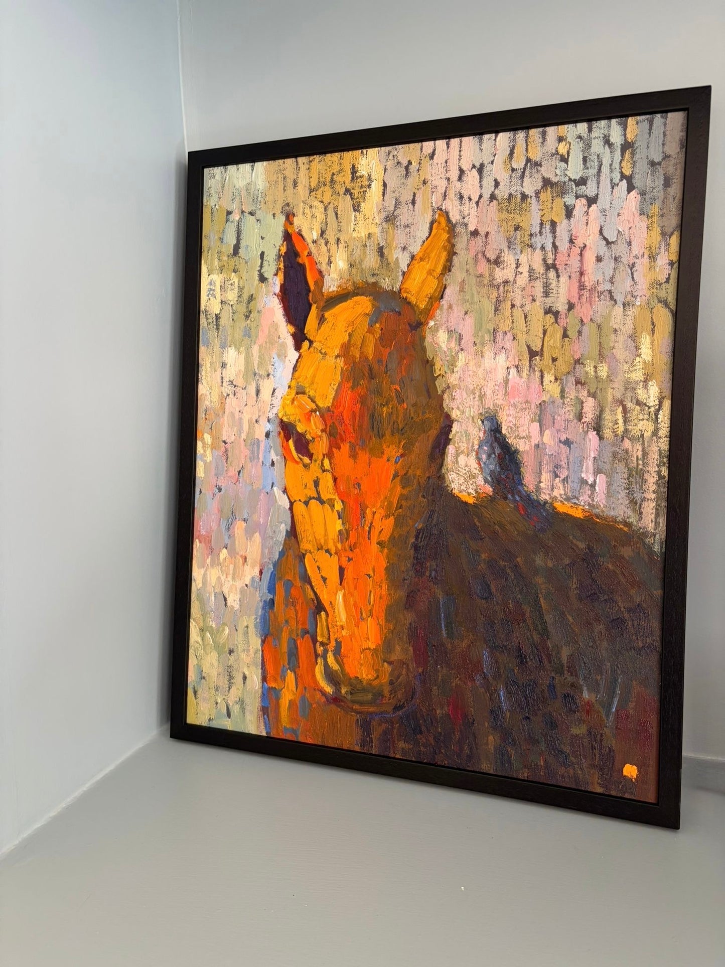 Horse & Blue Bird (“The blue bird”)