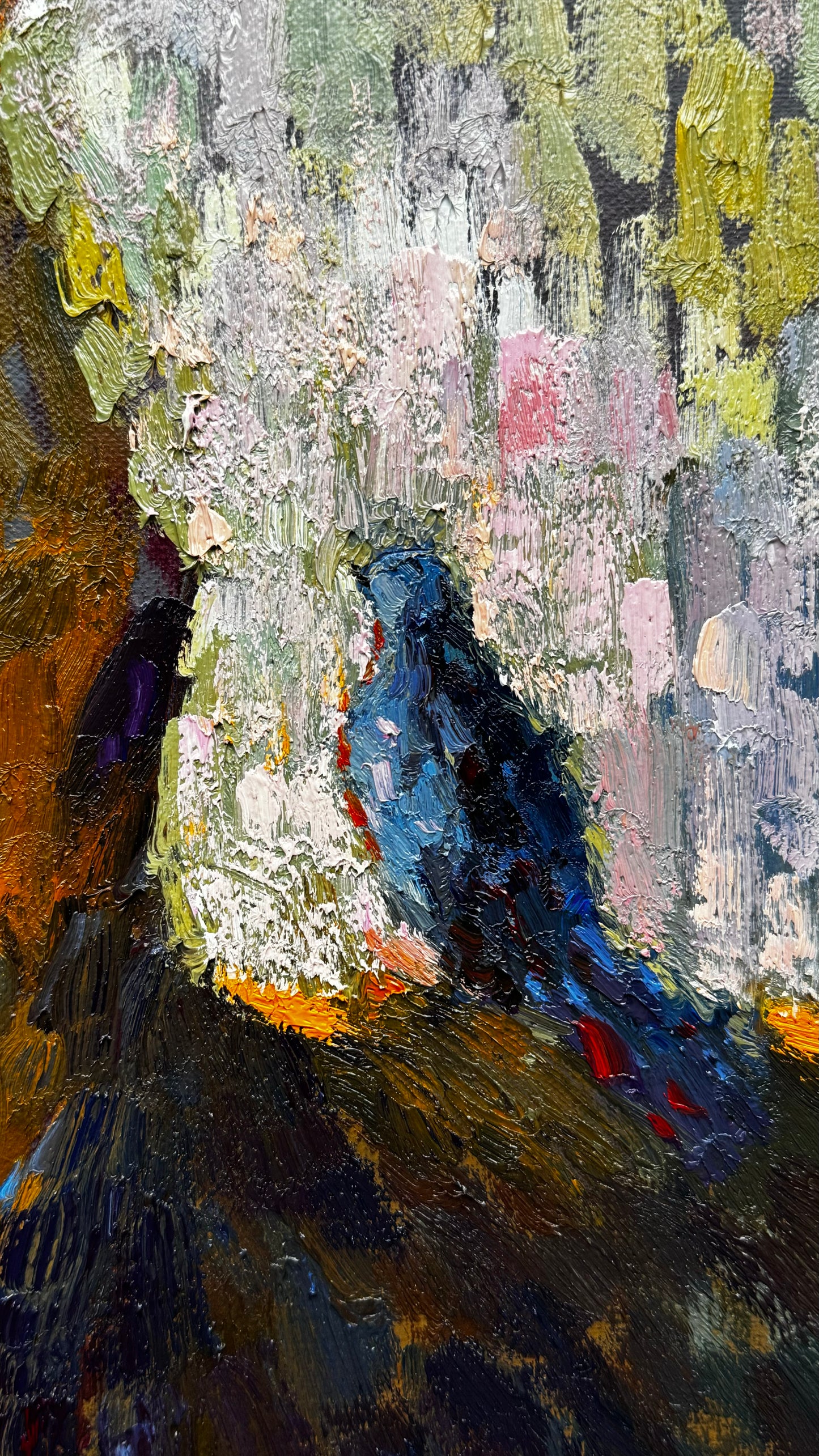 Horse & Blue Bird (“The blue bird”)