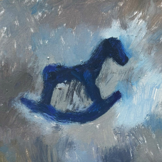 Horses: solo (brown and blue)